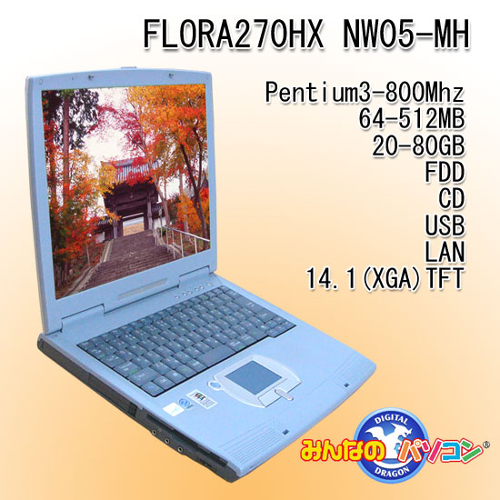 Ãm[gp\RFLORA270HX NW05-MH(128MB)  ̎ʐ^